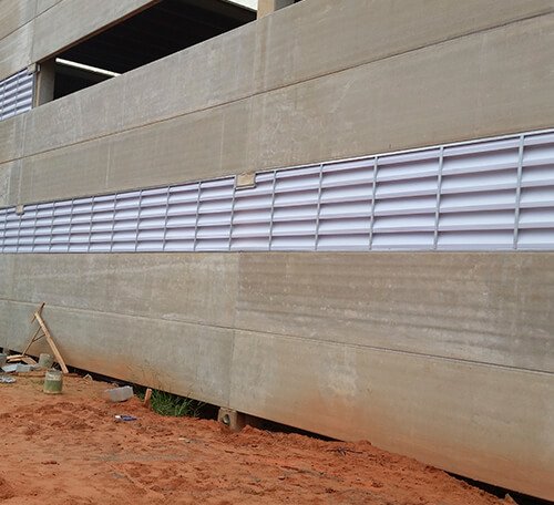 Instalação de Venezianas Industriais em Cotia 2014